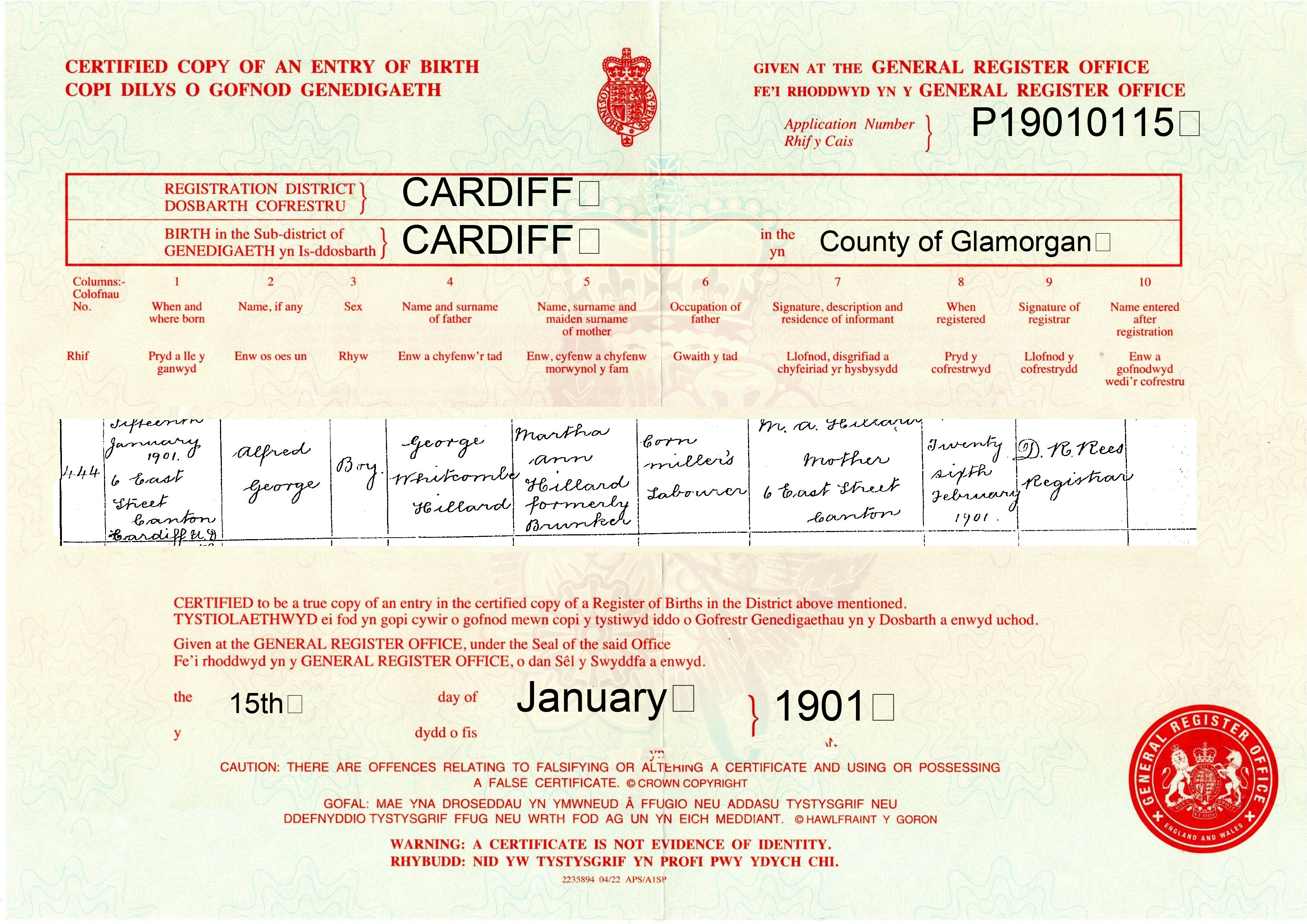 1901-HILLARD_Alfred_George-Certified_Copy_Of_An_Entry_Of_Birth